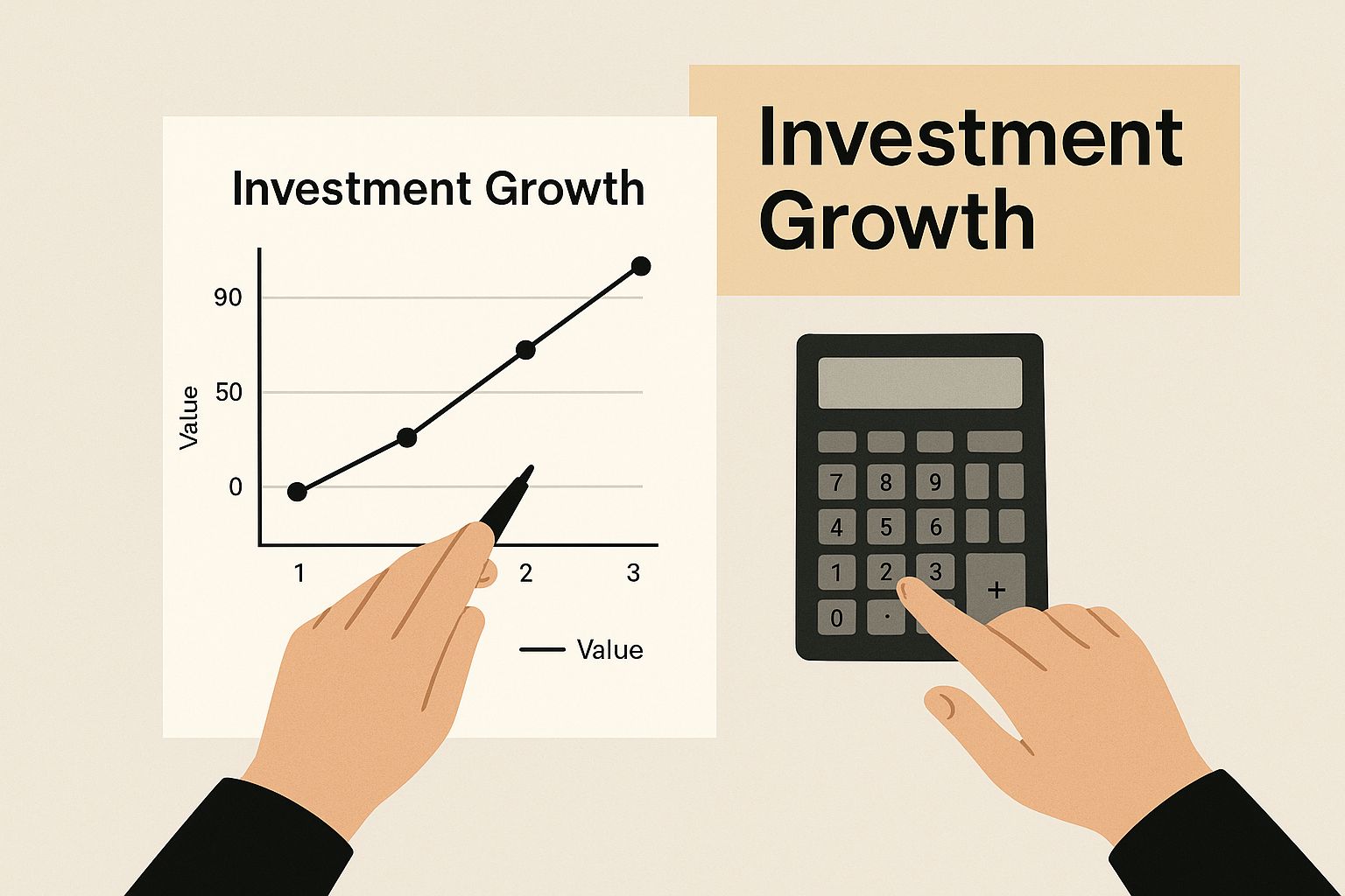 Infographic about what is annualized returns