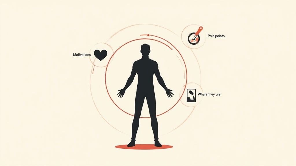 A person at a crossroads, choosing a strategic path forward.