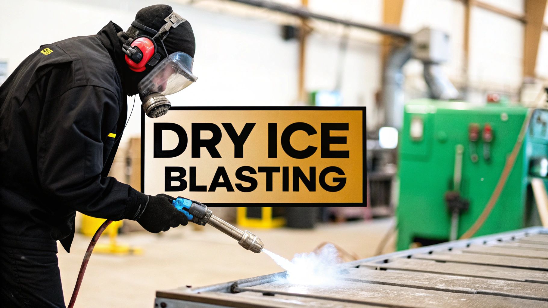 Dry Ice Blasting: The Future of Industrial Cleaning