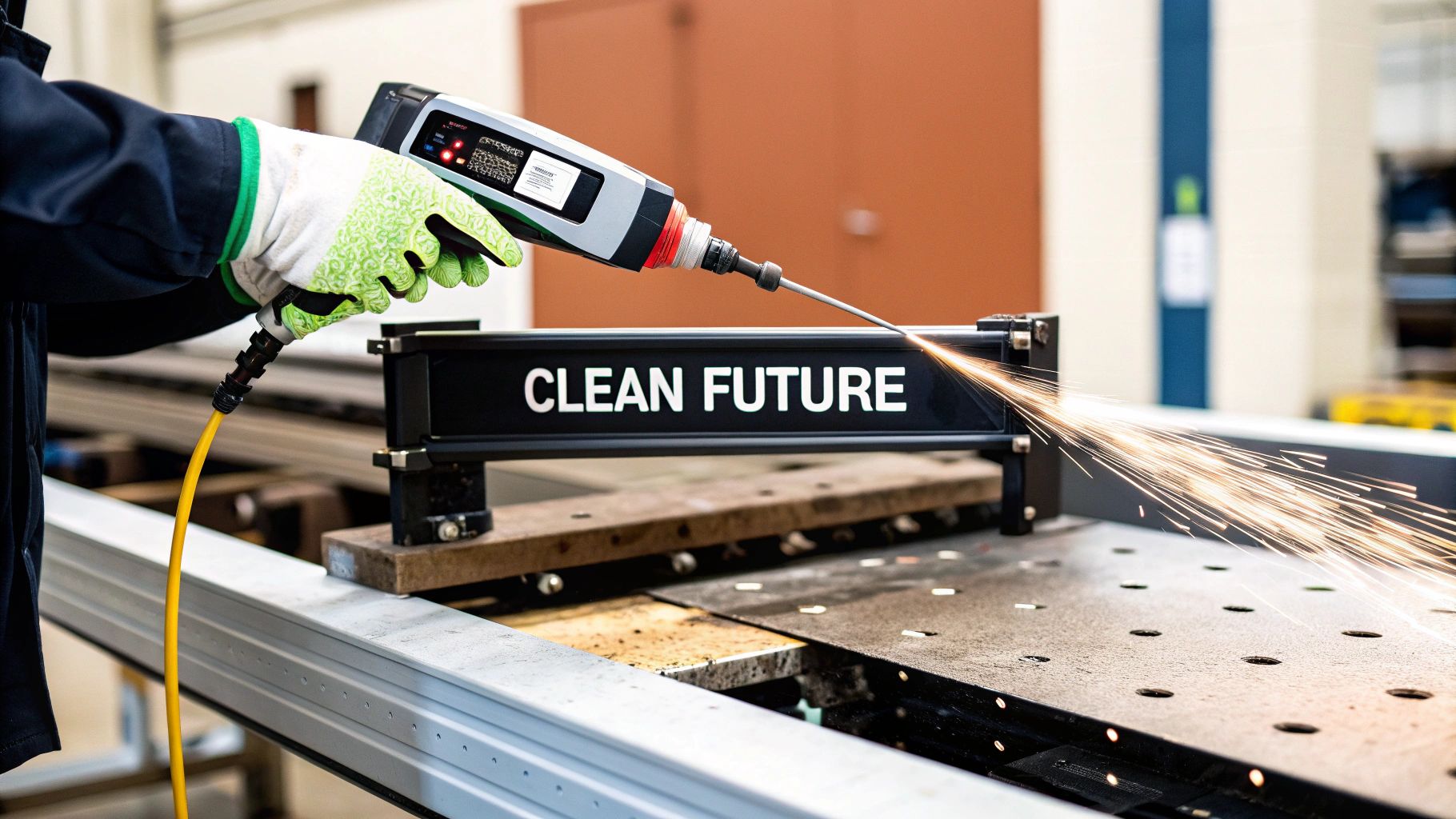 Paint Striping Laser Solutions: California's Clean Future
