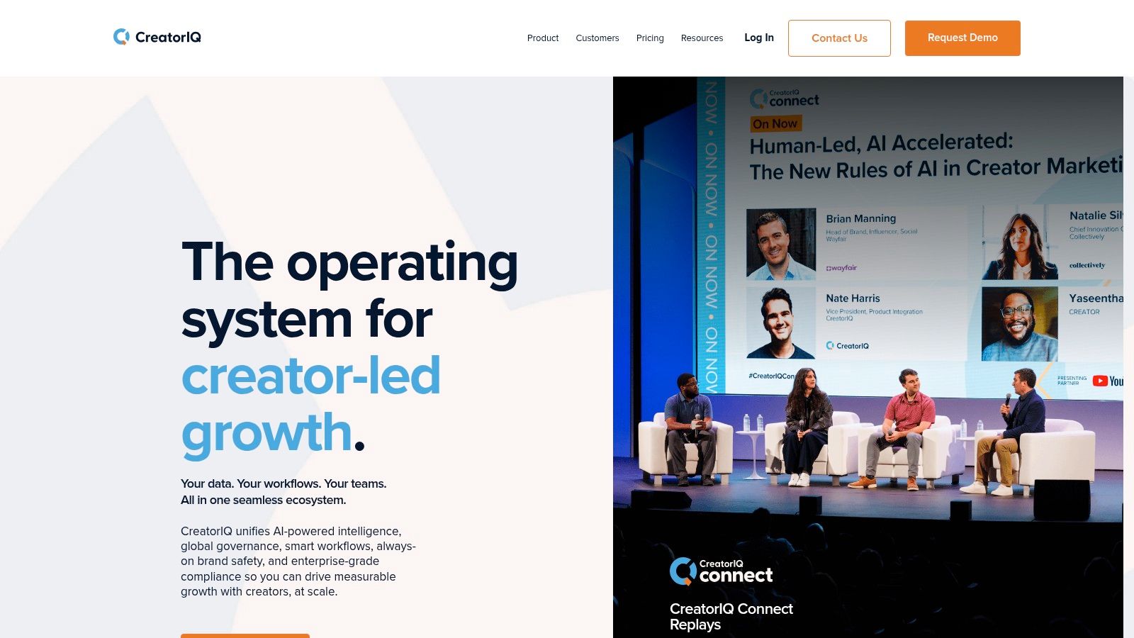 CreatorIQ enterprise creator platform
