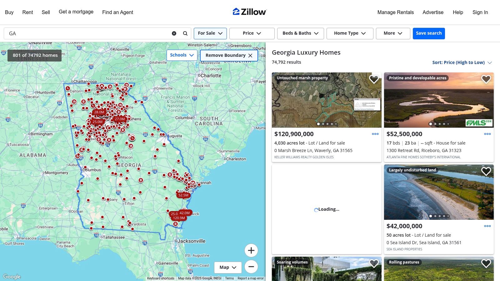 Discovering Georgia's Finest: A Guide to Premier Luxury Estates for 2025 Investors 2 Zillow – Georgia Luxury Homes