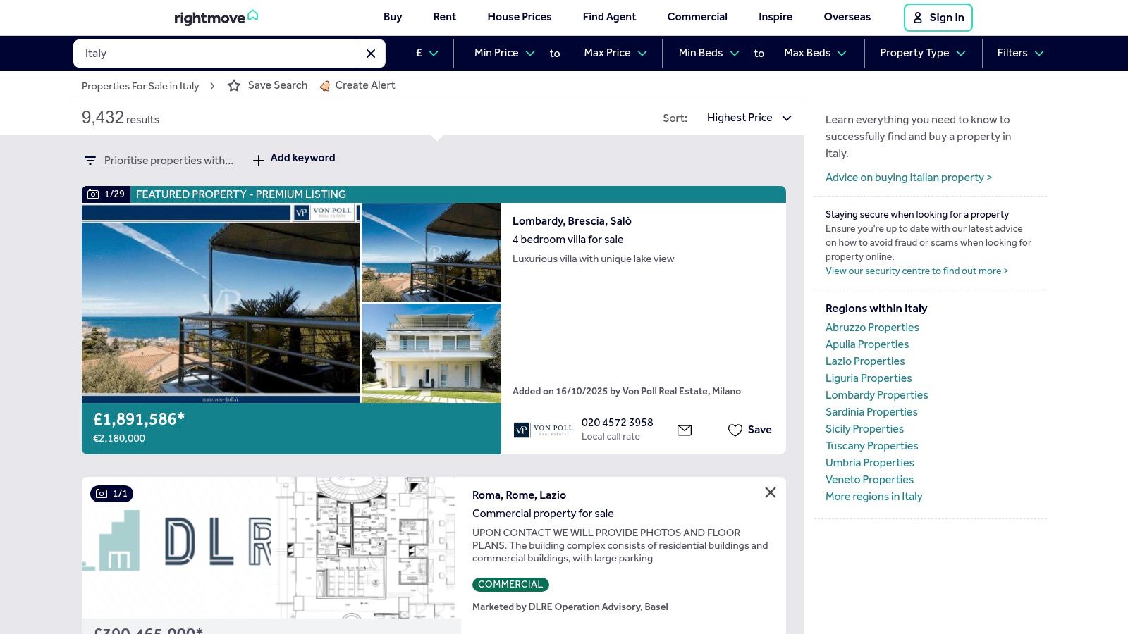 Rightmove Overseas