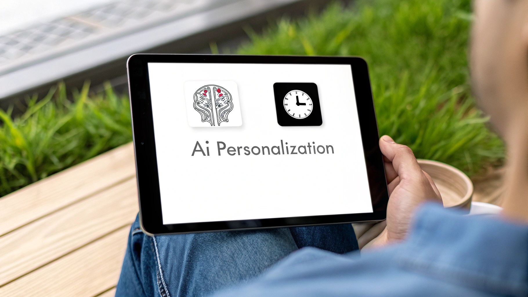 An abstract image of a brain made of digital connections and circuits, representing AI.