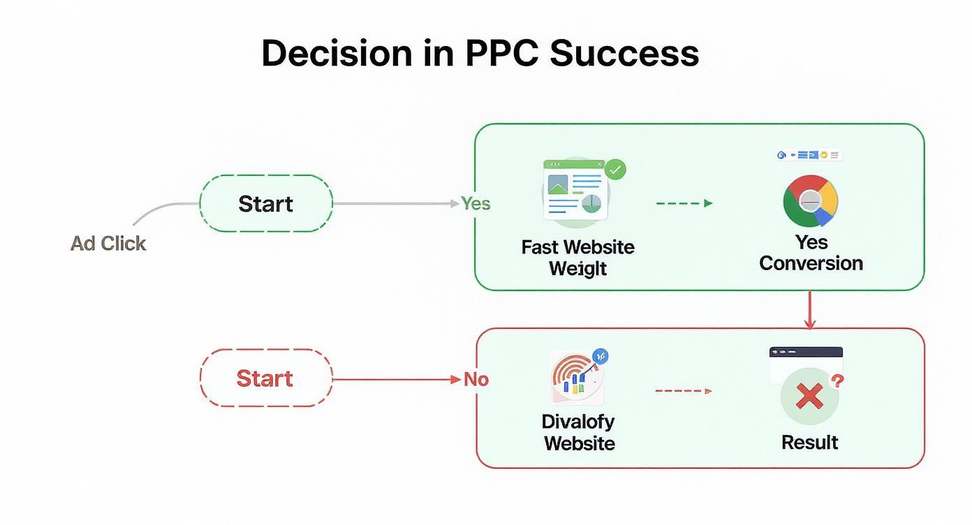 Infographic about p-p-c marketing agencies