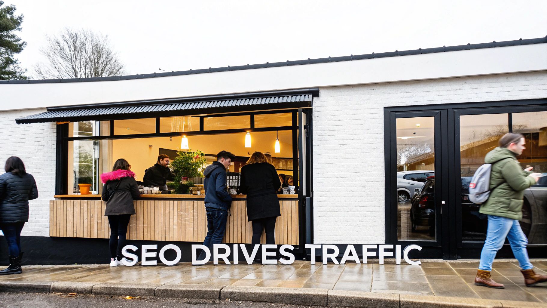 Foot Traffic Growth At Fitzroy Café