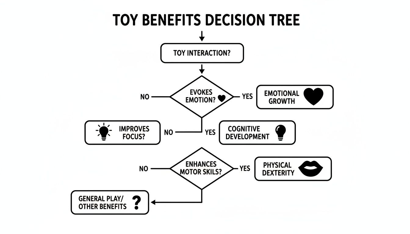Infographic about sensory chewing toys