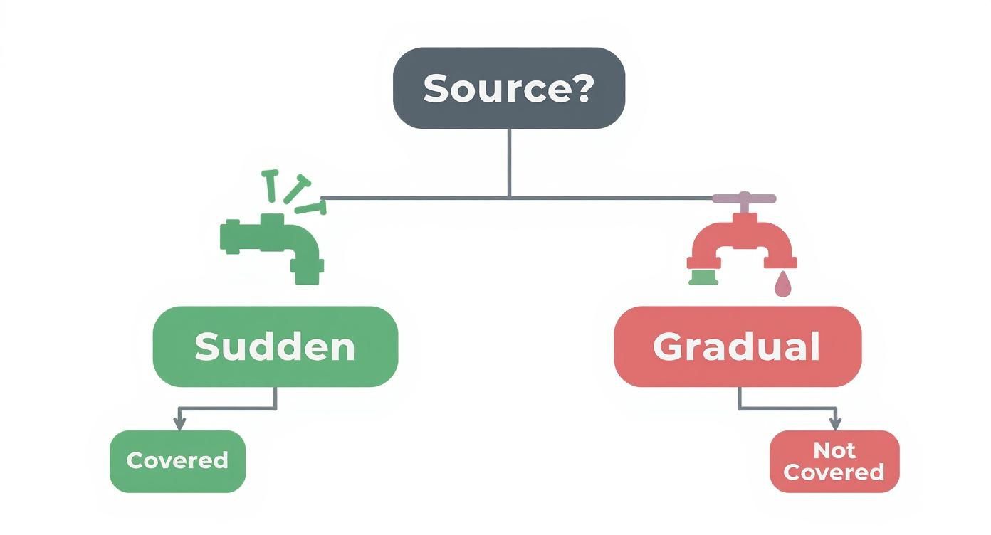 Infographic about is mold remediation covered by insurance
