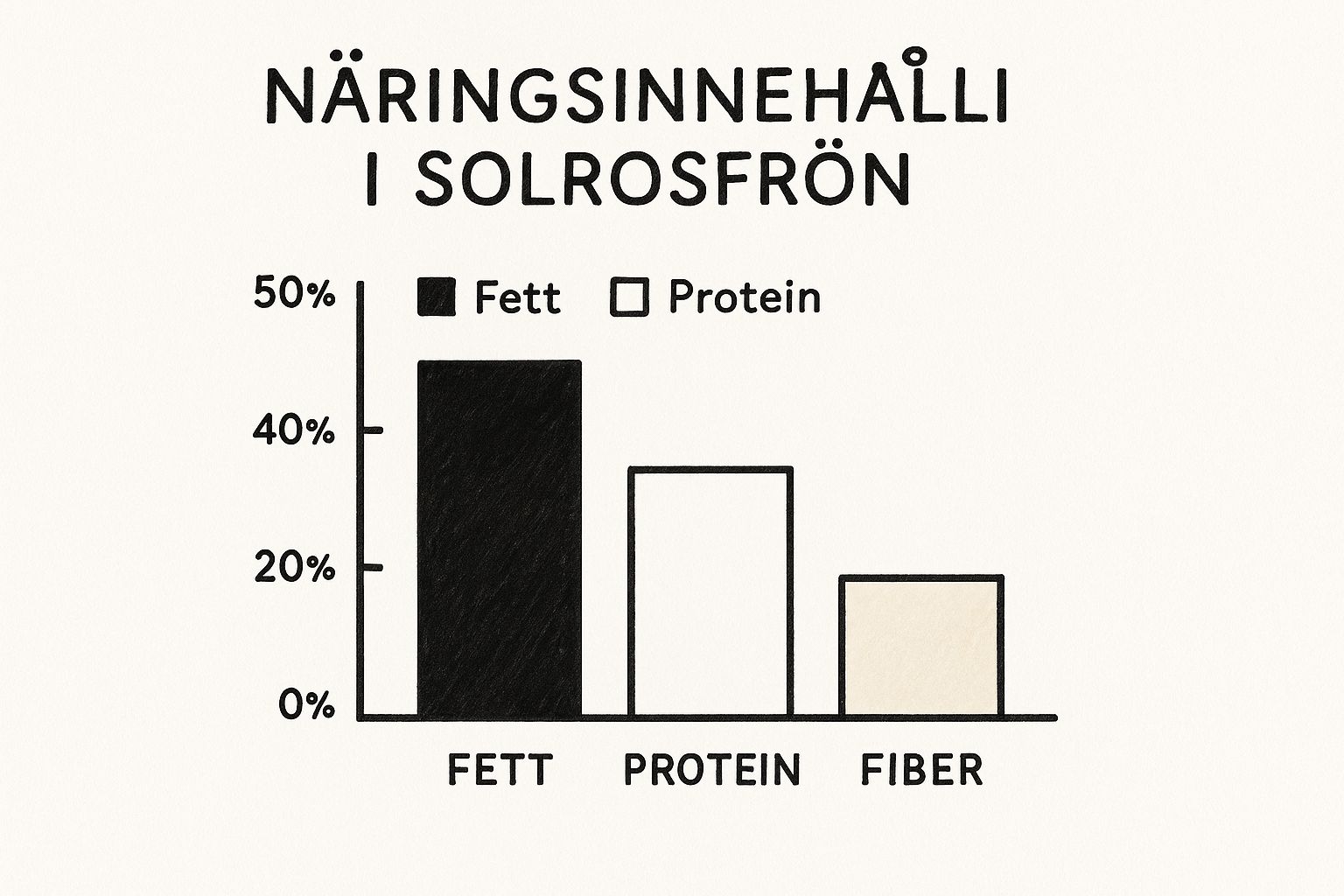 Solrosfrön för fåglar