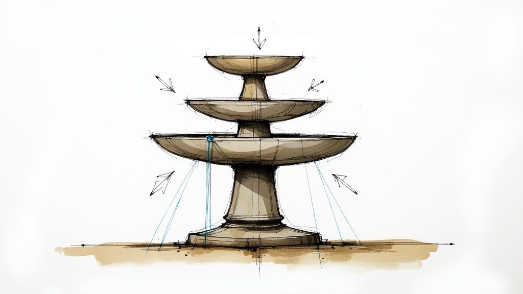 Multi-Level Tiered Concrete System