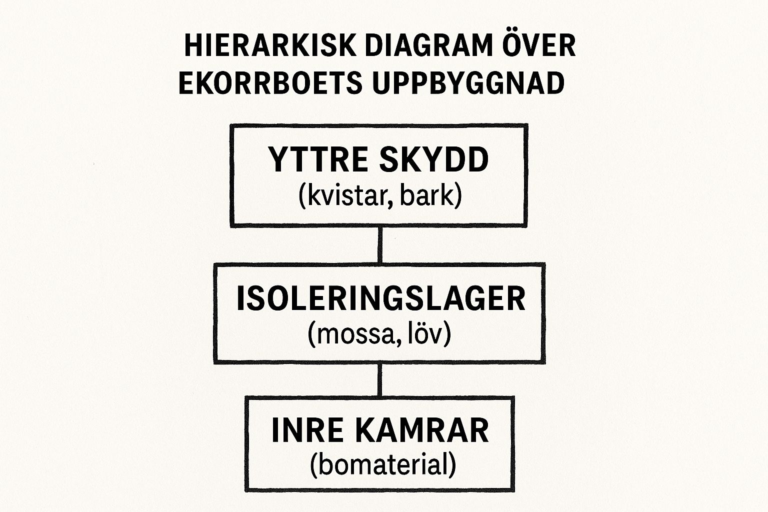Infografikk om hvordan ekorn lever