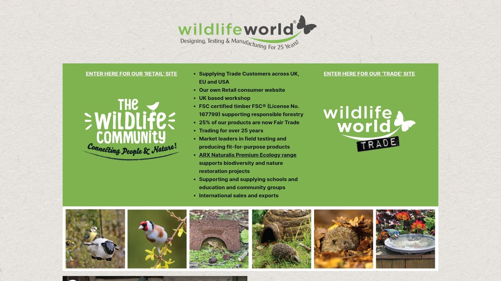 Wildlife World-ring til beskyttelse af rovdyr