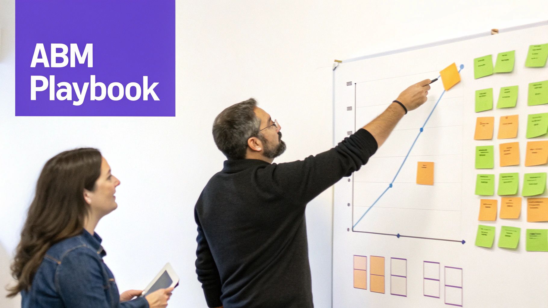 A person at a desk analyzing charts and graphs on a computer screen, representing agency growth strategies