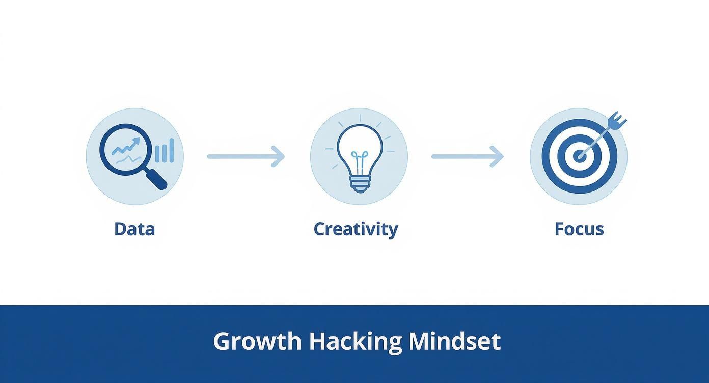 Infographic about what is growth hacking