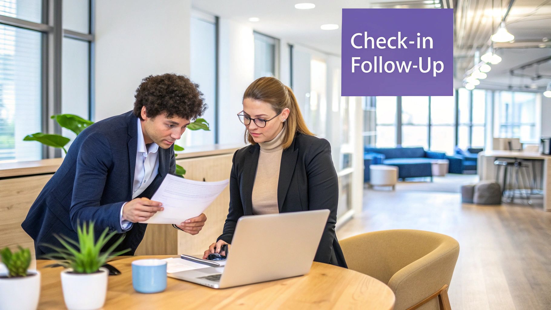 The Check-In Follow-Up Template