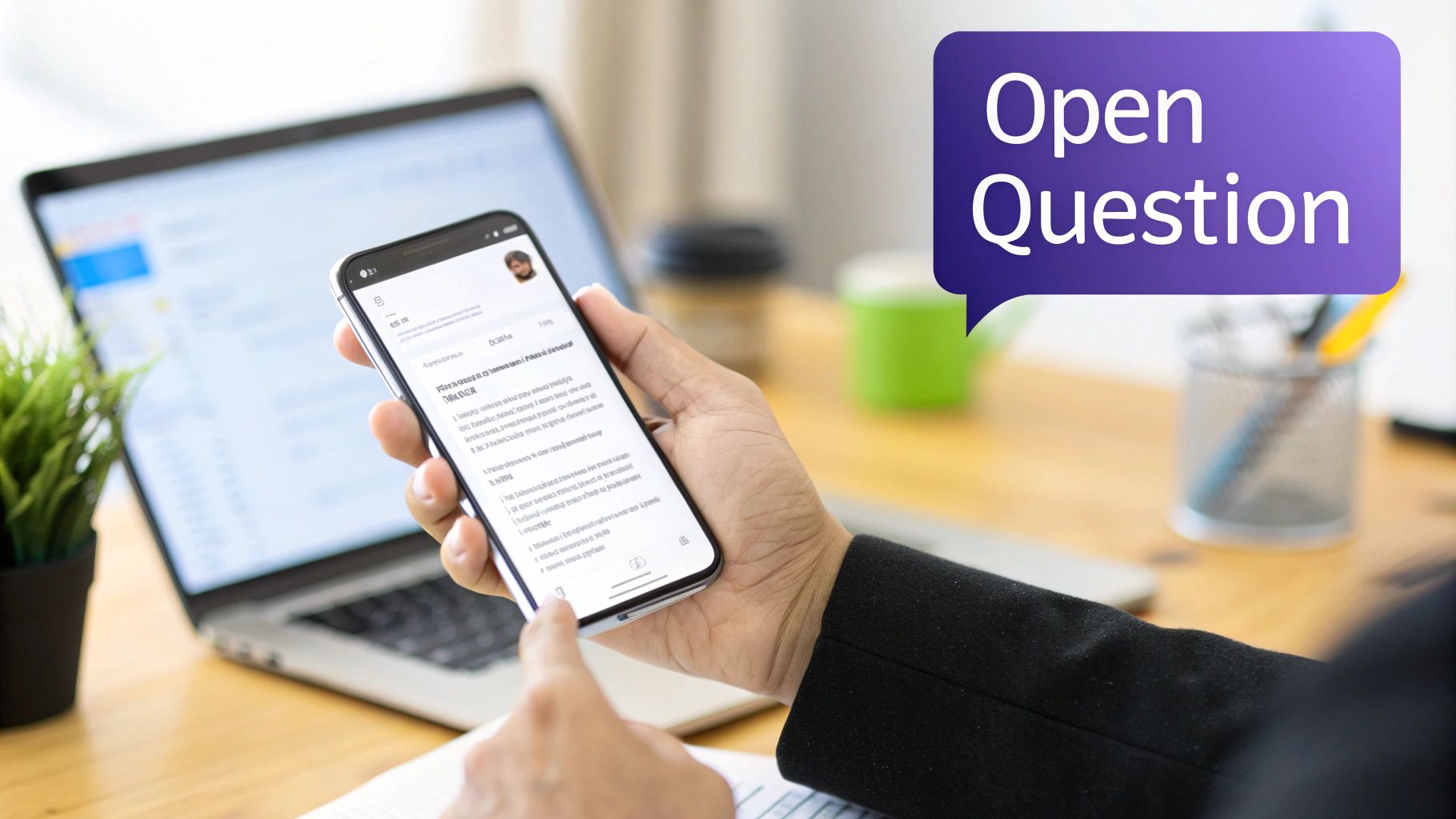 The Question Format Opening