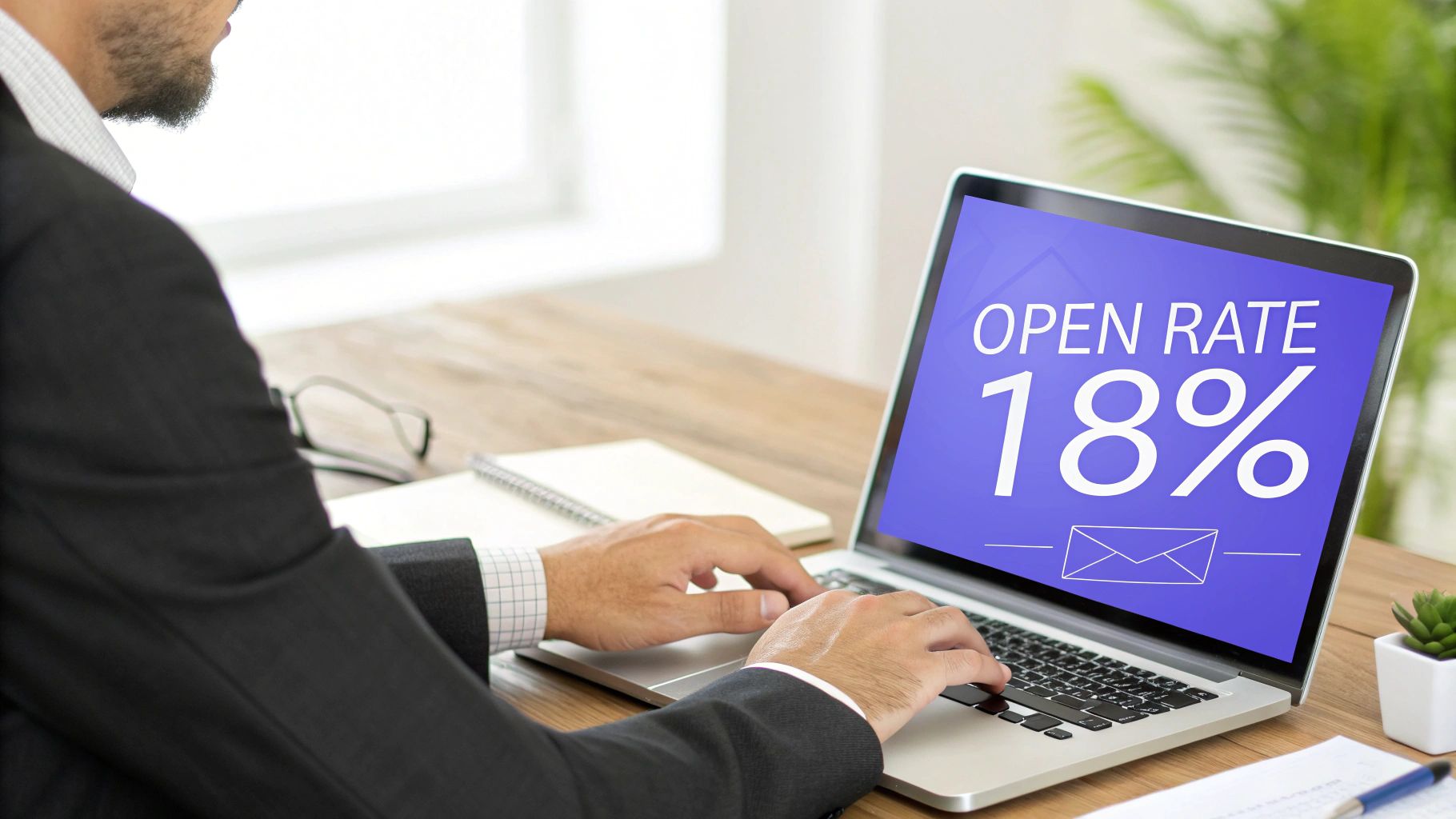 Cold Email Open Rates Average 18%