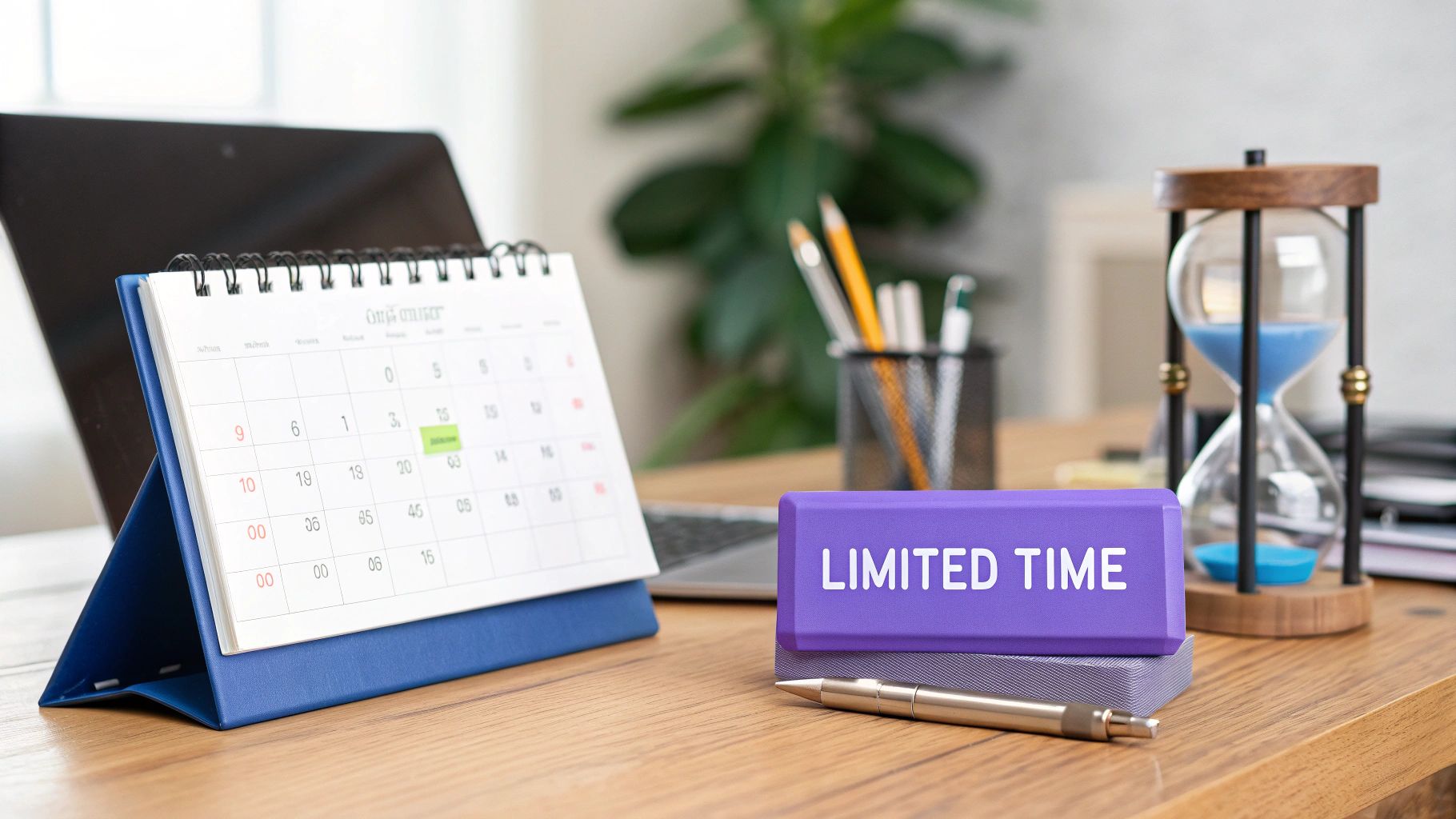 Create Urgency and Scarcity