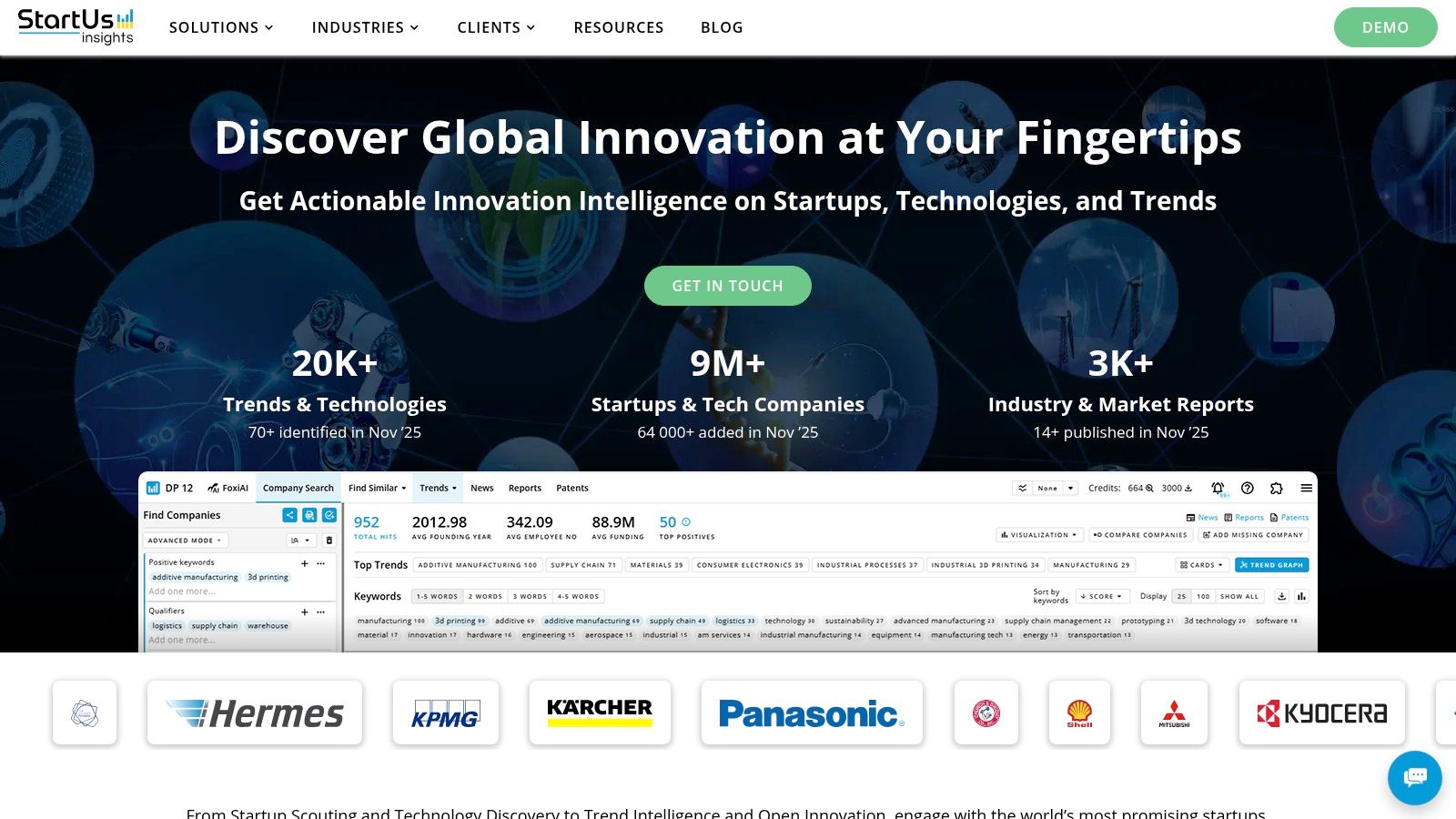 StartUs Insights Discovery Platform