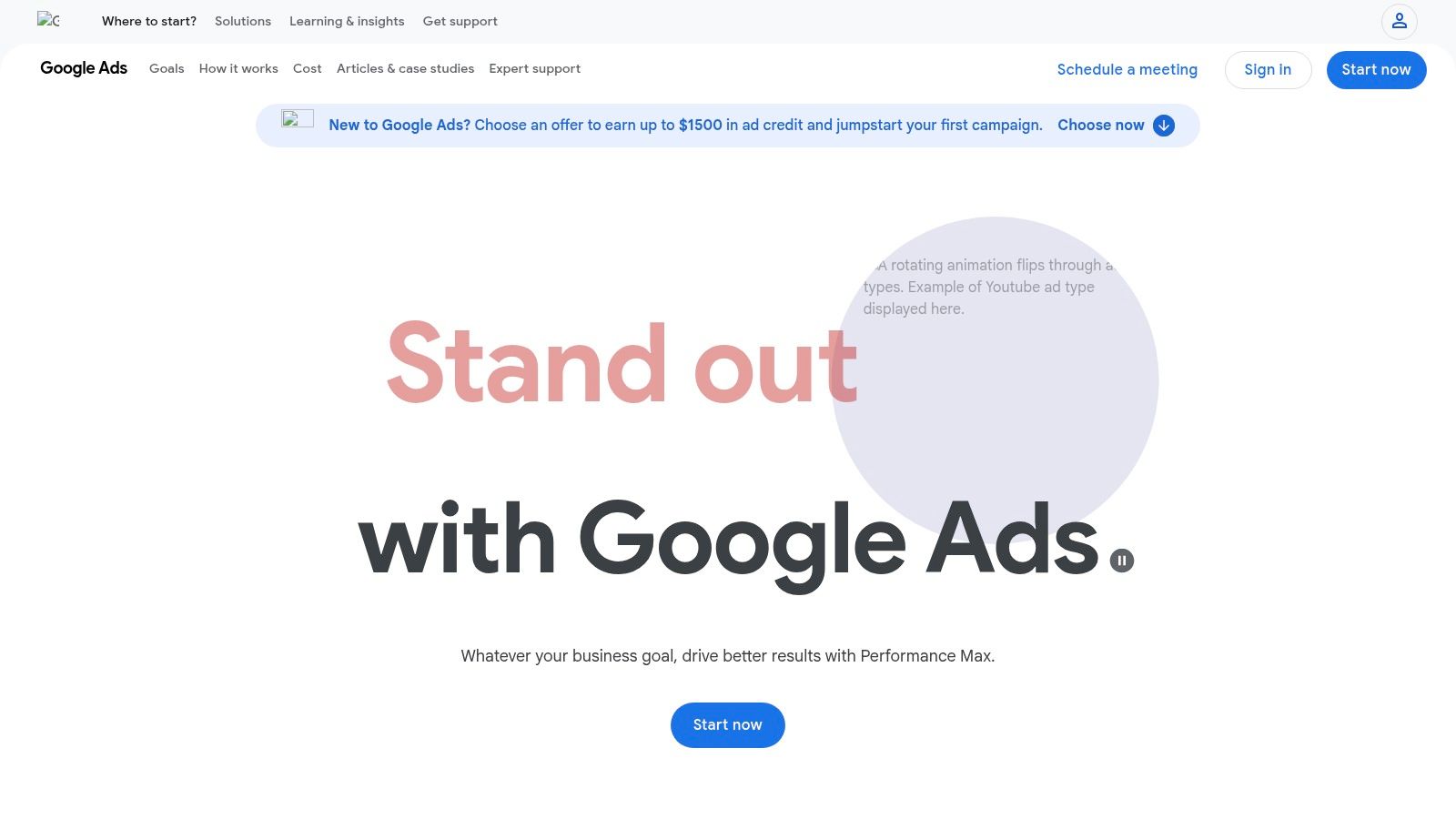 Google Ads – Performance Max