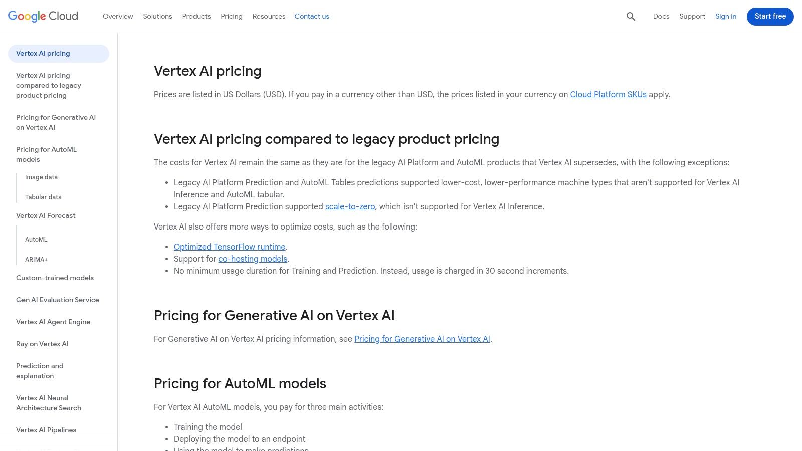 Google Cloud Vertex AI (incl. Gemini and Agent runtime)