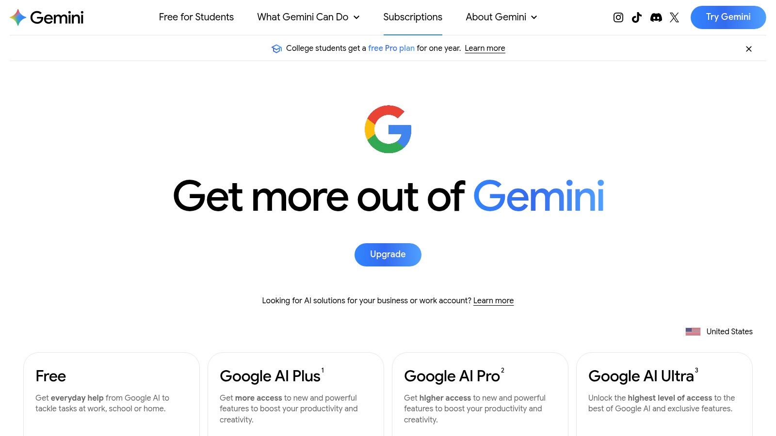 Google — Gemini