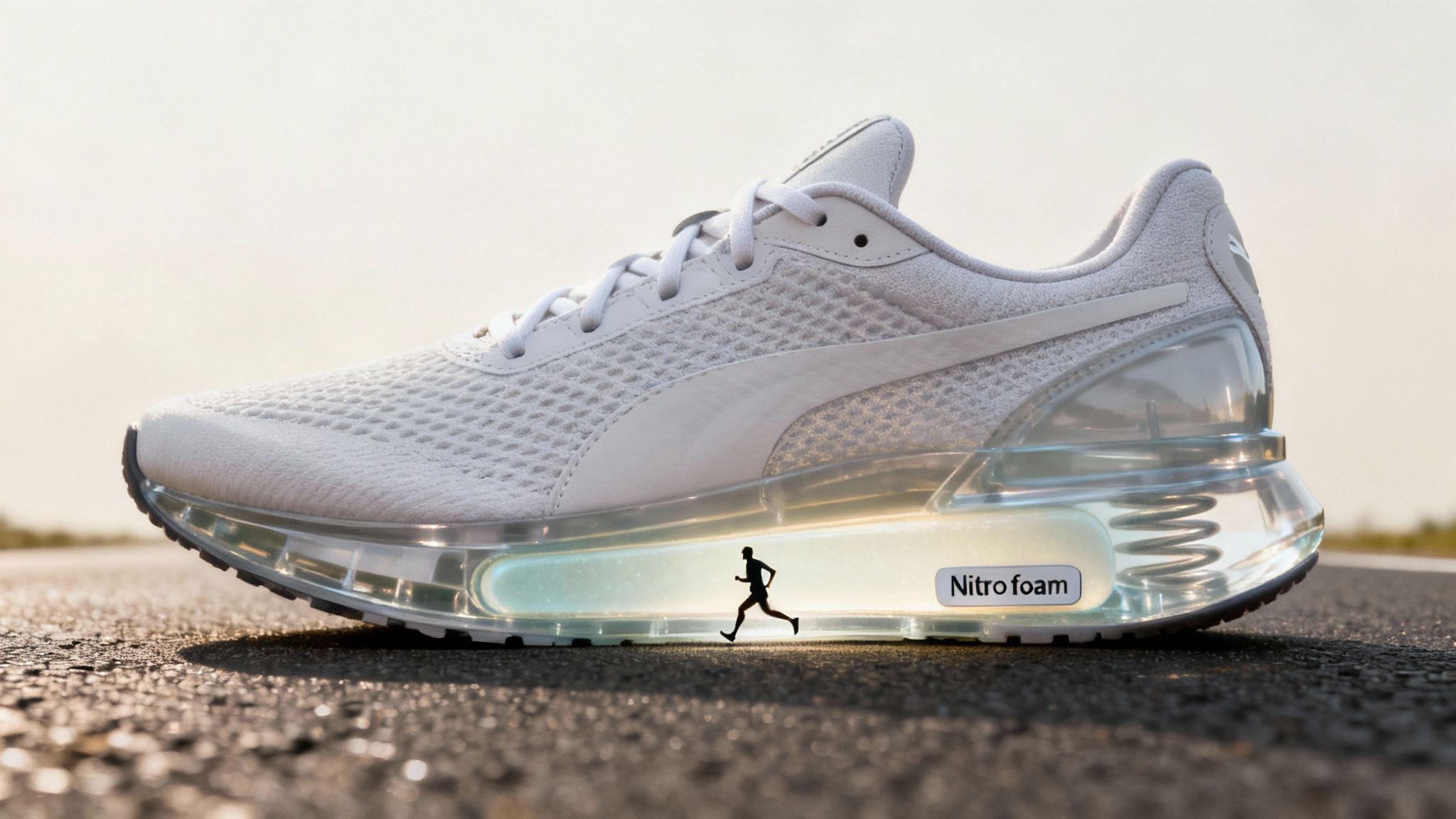 Runner testing Nitro foam and Pumagrip outsole