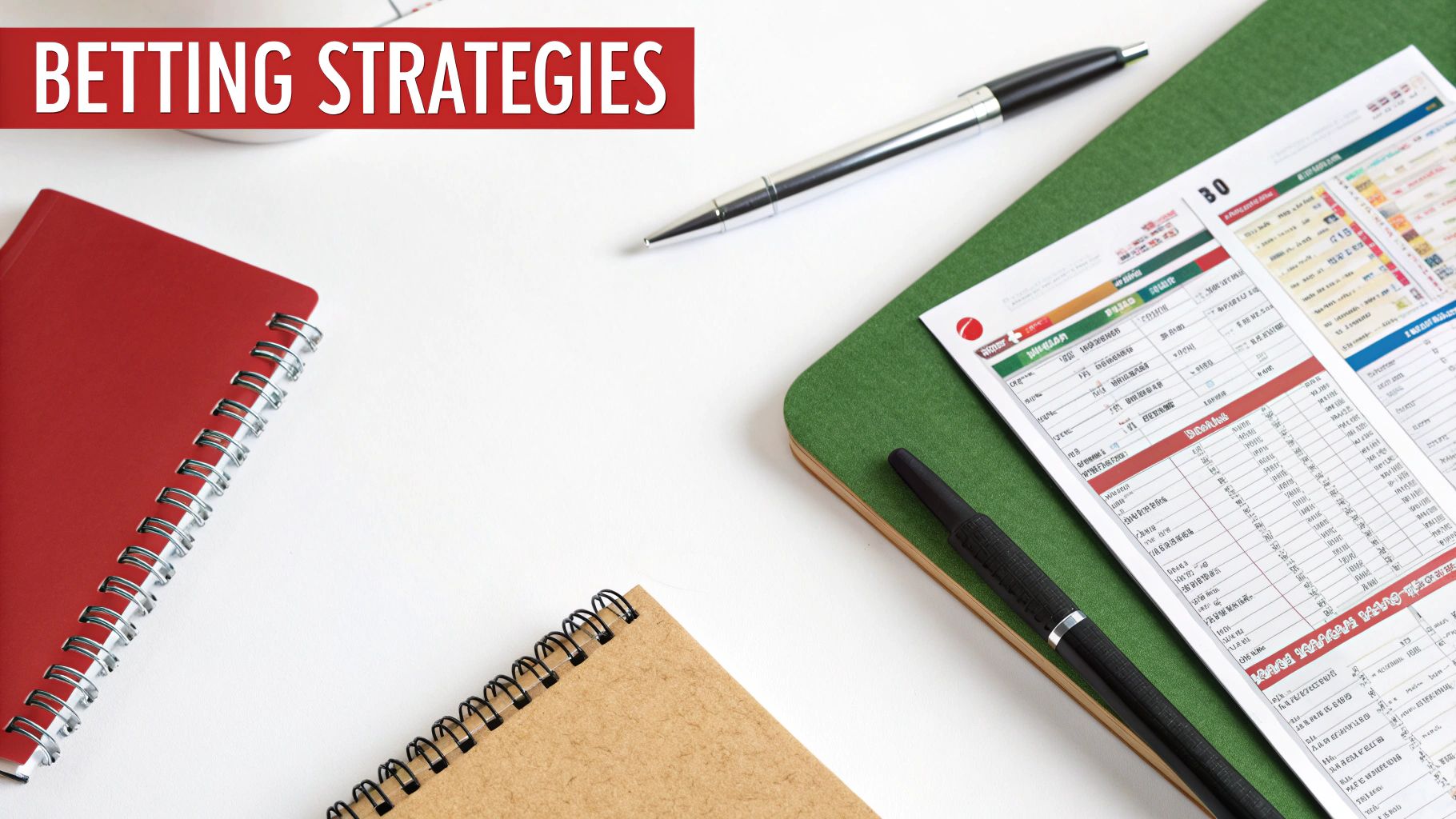 A person studying sports betting odds on a digital tablet, with charts and graphs visible in the background.