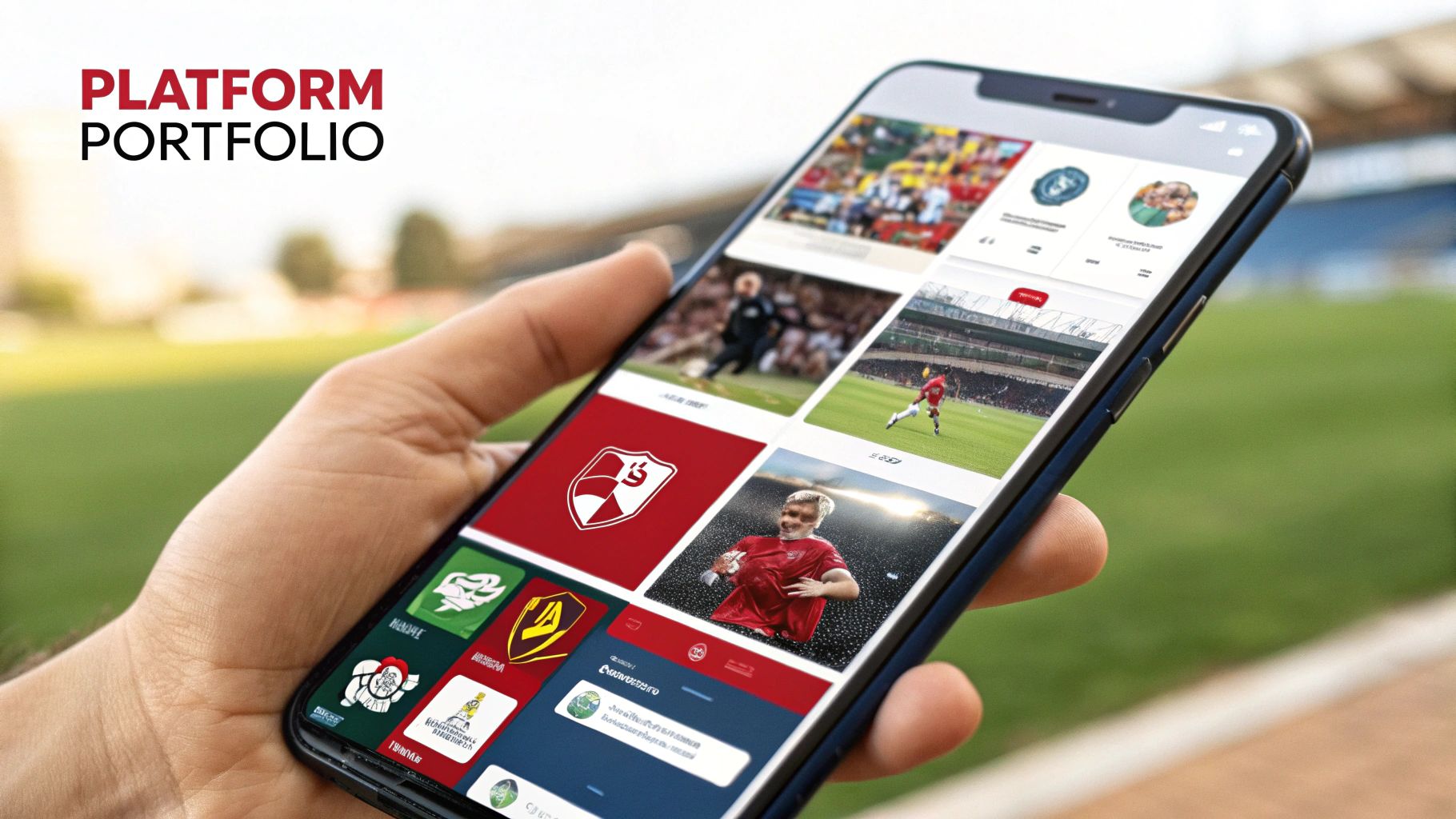 A person using an Xbet app on a smartphone to place a sports bet.
