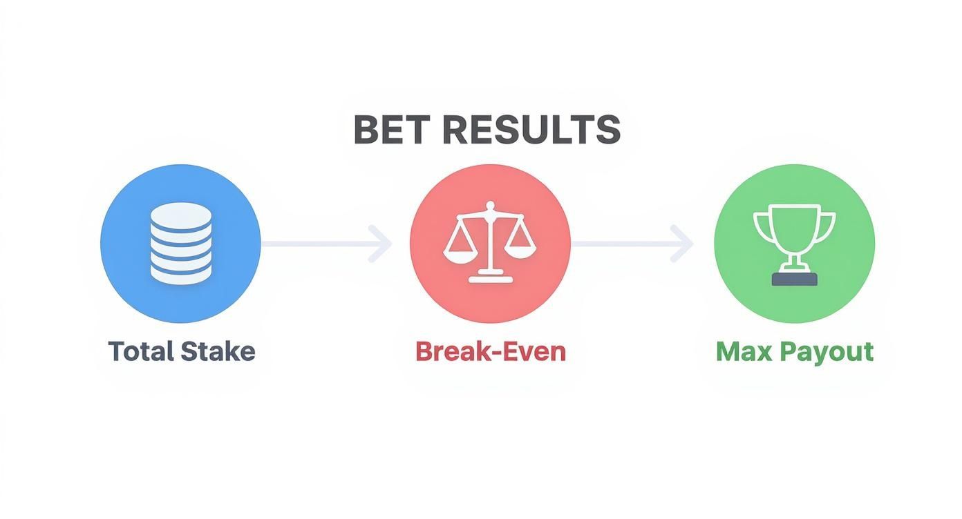 Infographic about round robin betting calculator