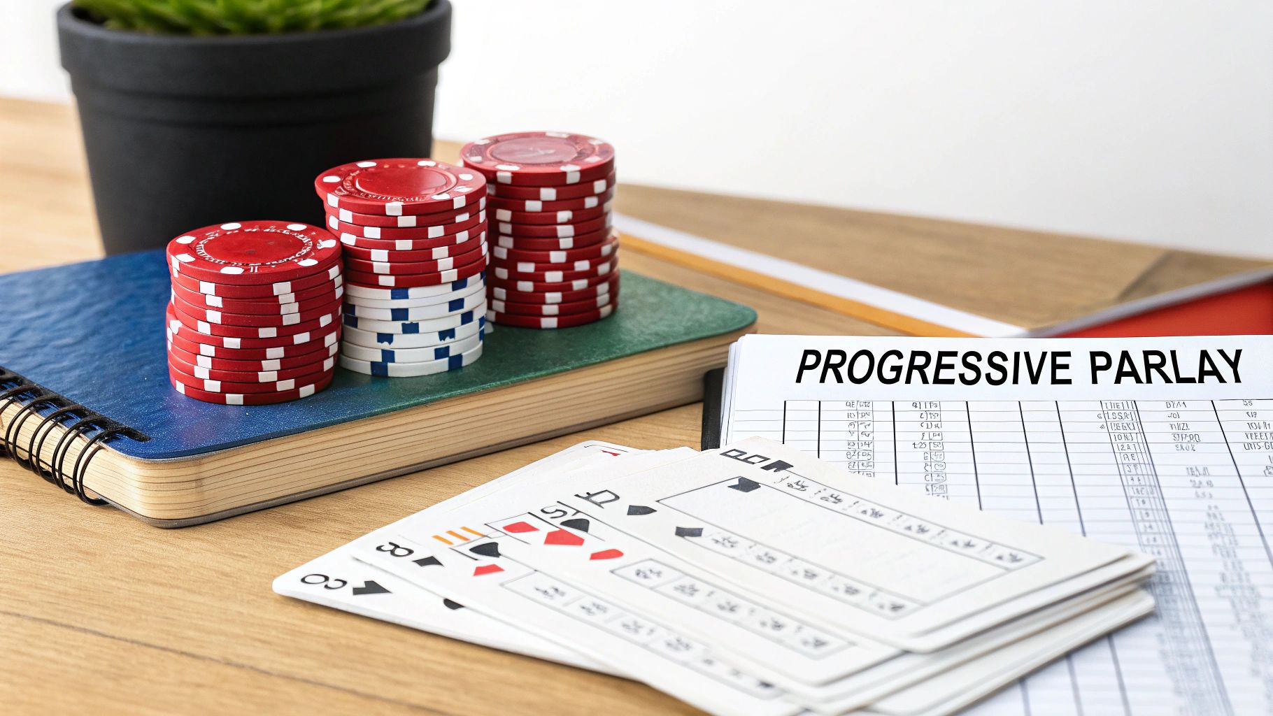 Progressive Parlay (Pyramid Strategy)