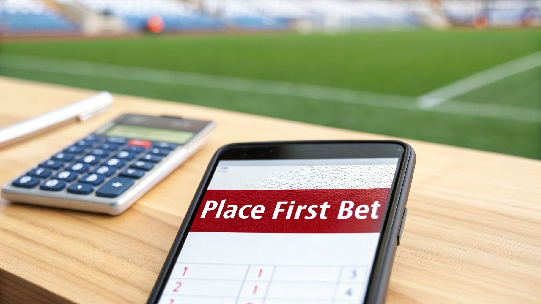 Screenshot from An image showing a populated bet slip on BetOnline for an NFL or NBA game.