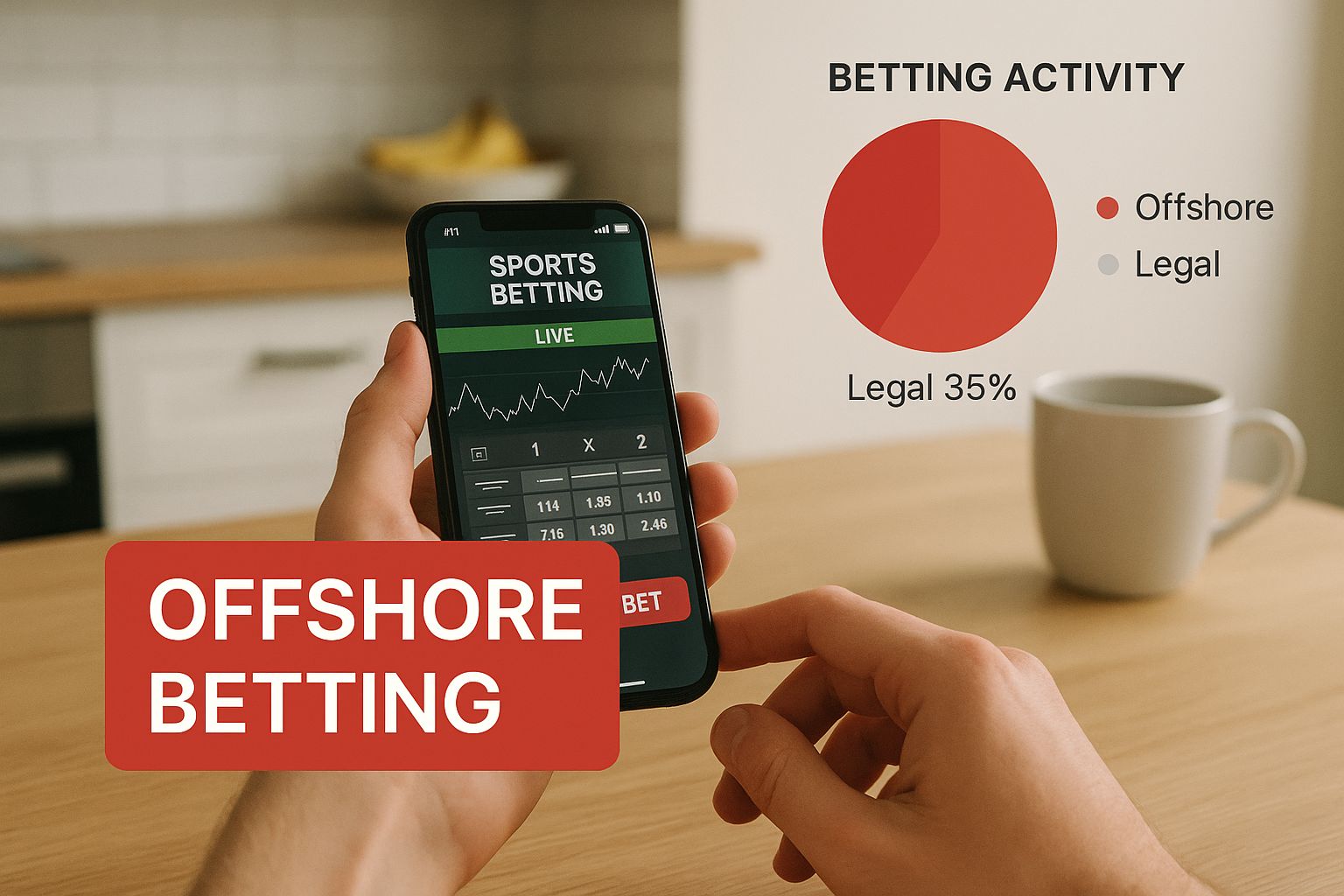 Infographic about is online sports betting legal in california