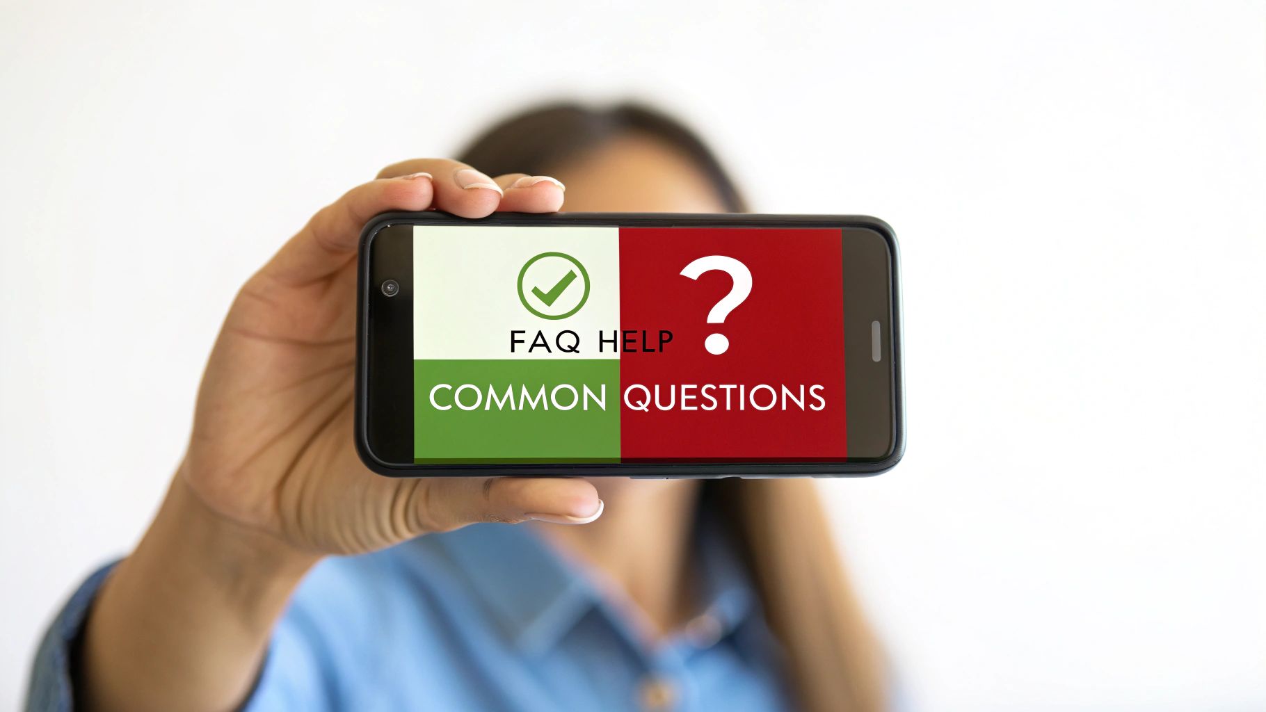 A person looking thoughtfully at a sports betting app on their phone.