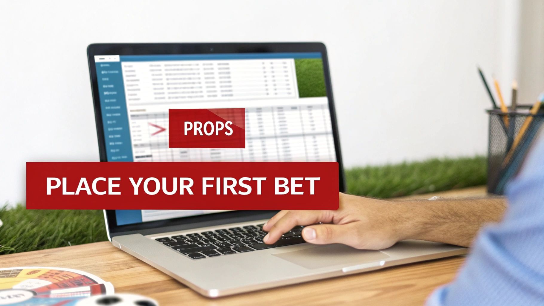 A user placing a bet on a mobile sportsbook interface, illustrating the process.