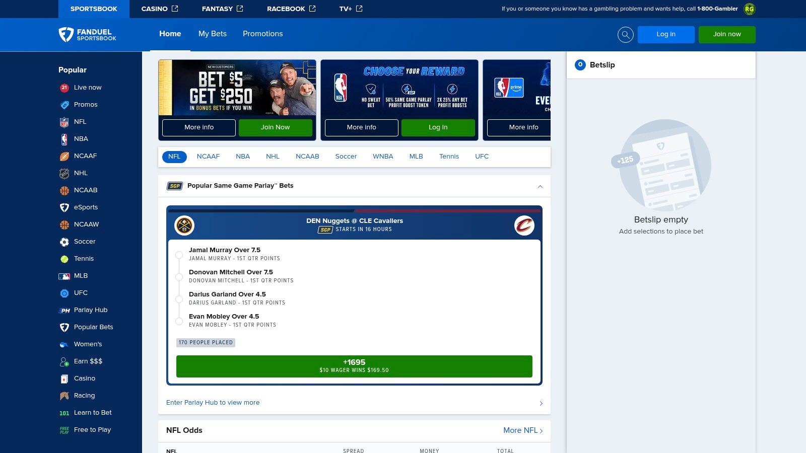 Top Offshore Sportsbooks That Accept PayPal in 2025 1 Bovada Sportsbook Interface