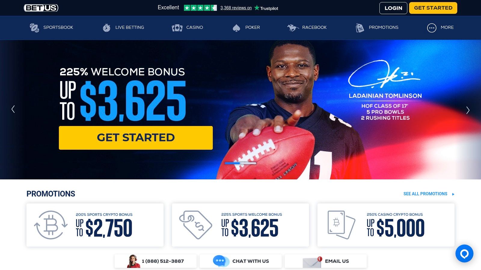 BetUS: America's Favorite Sportsbook for Big Bonuses