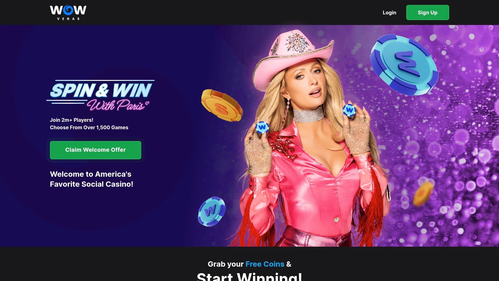 7 Best No Deposit Free Spins USA Offers for 2025 2 WOW Vegas