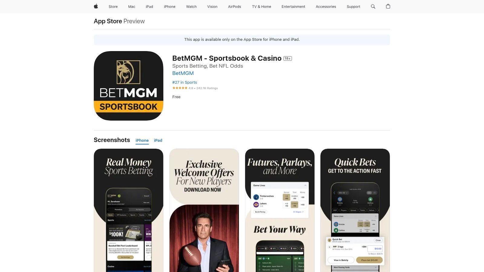 BetMGM Sportsbook