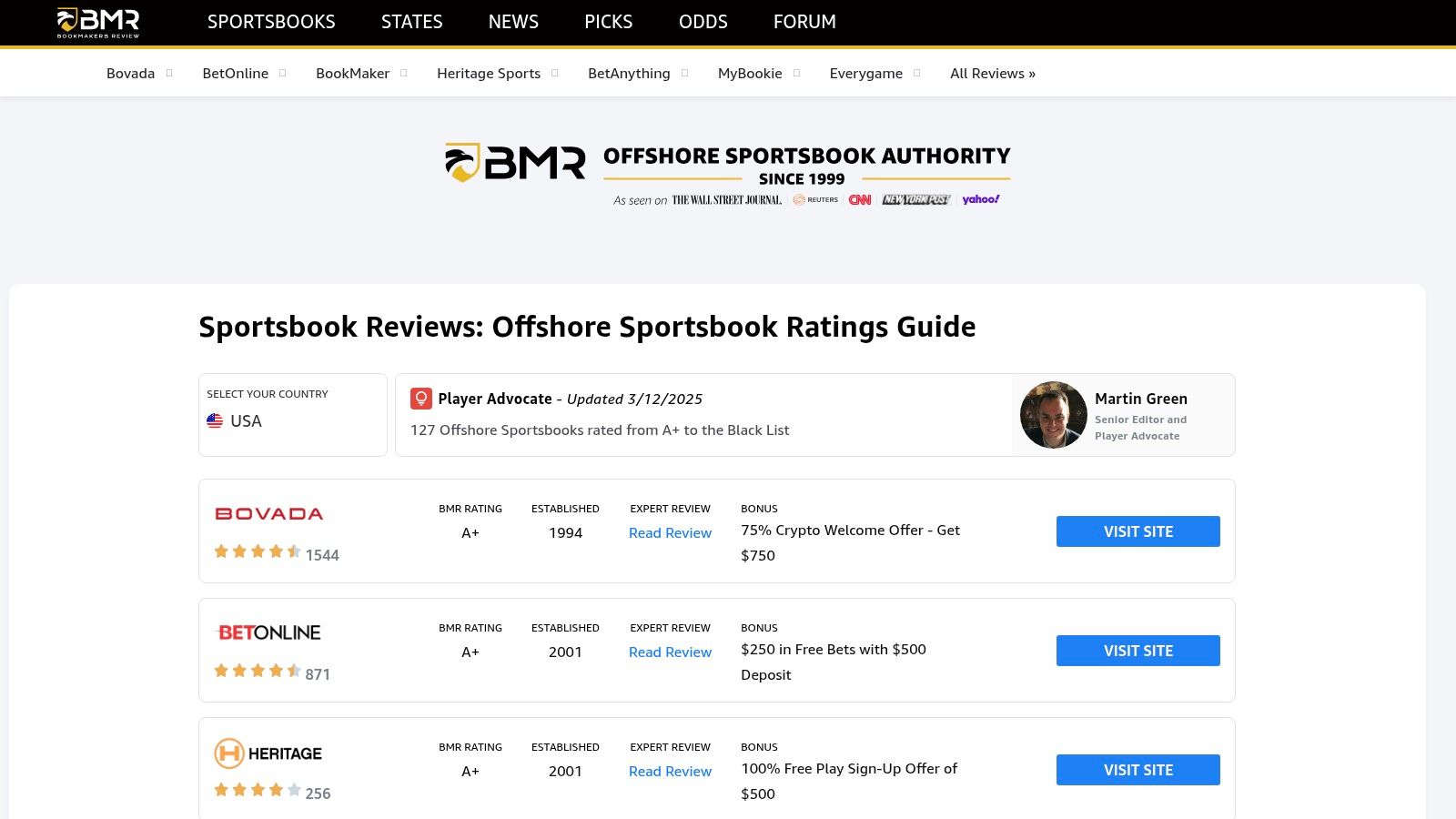 Bookmakers Review (BMR)