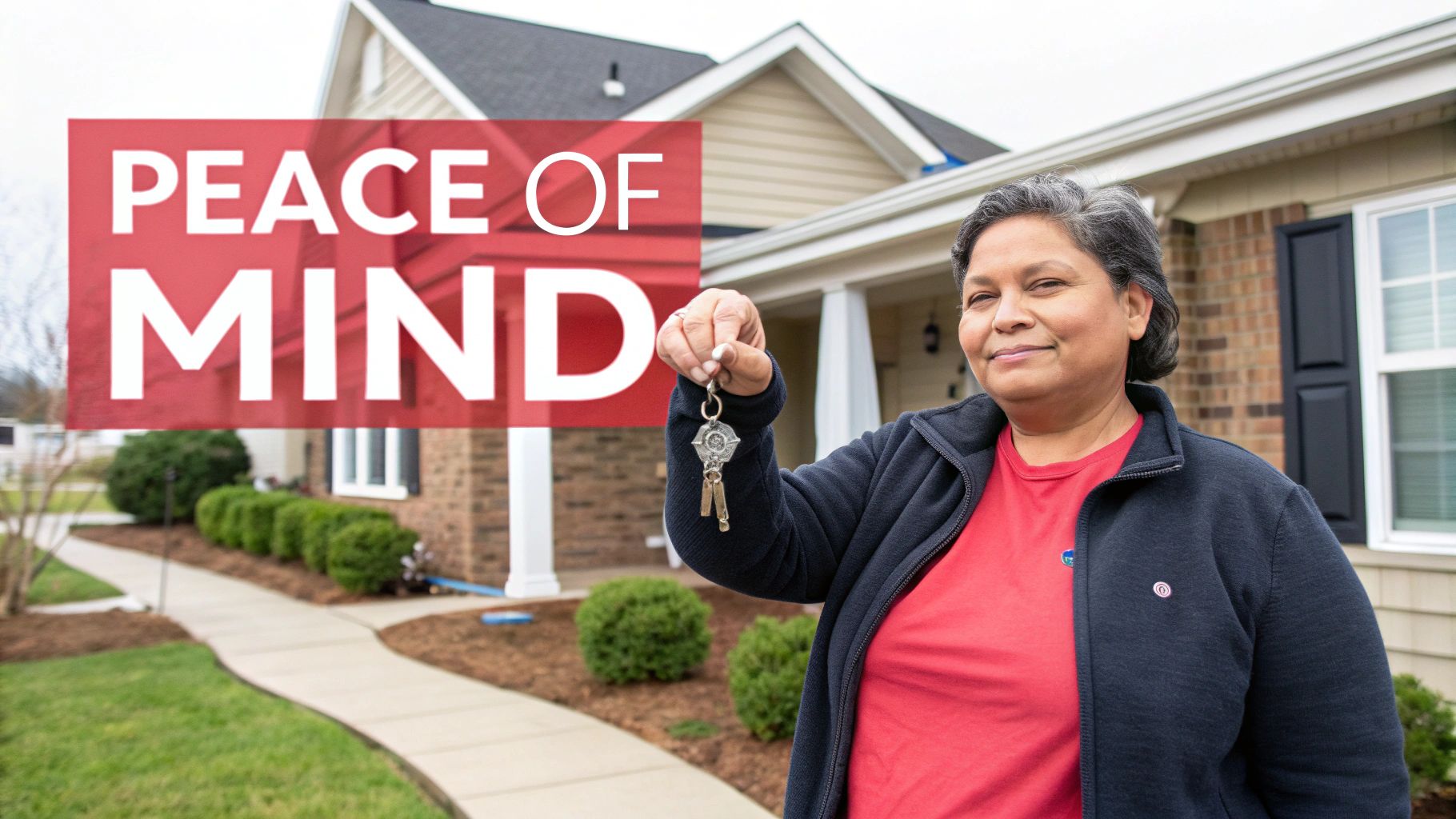 A family feeling relieved after selling their Cleveland home for cash.