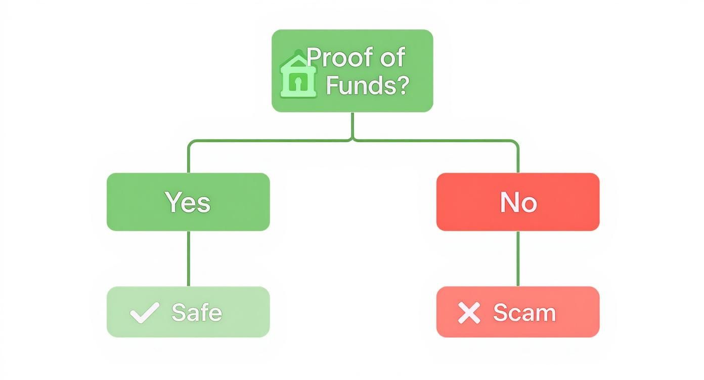 Infographic about How to Avoid Cash Buyer Scams When Selling Your Home