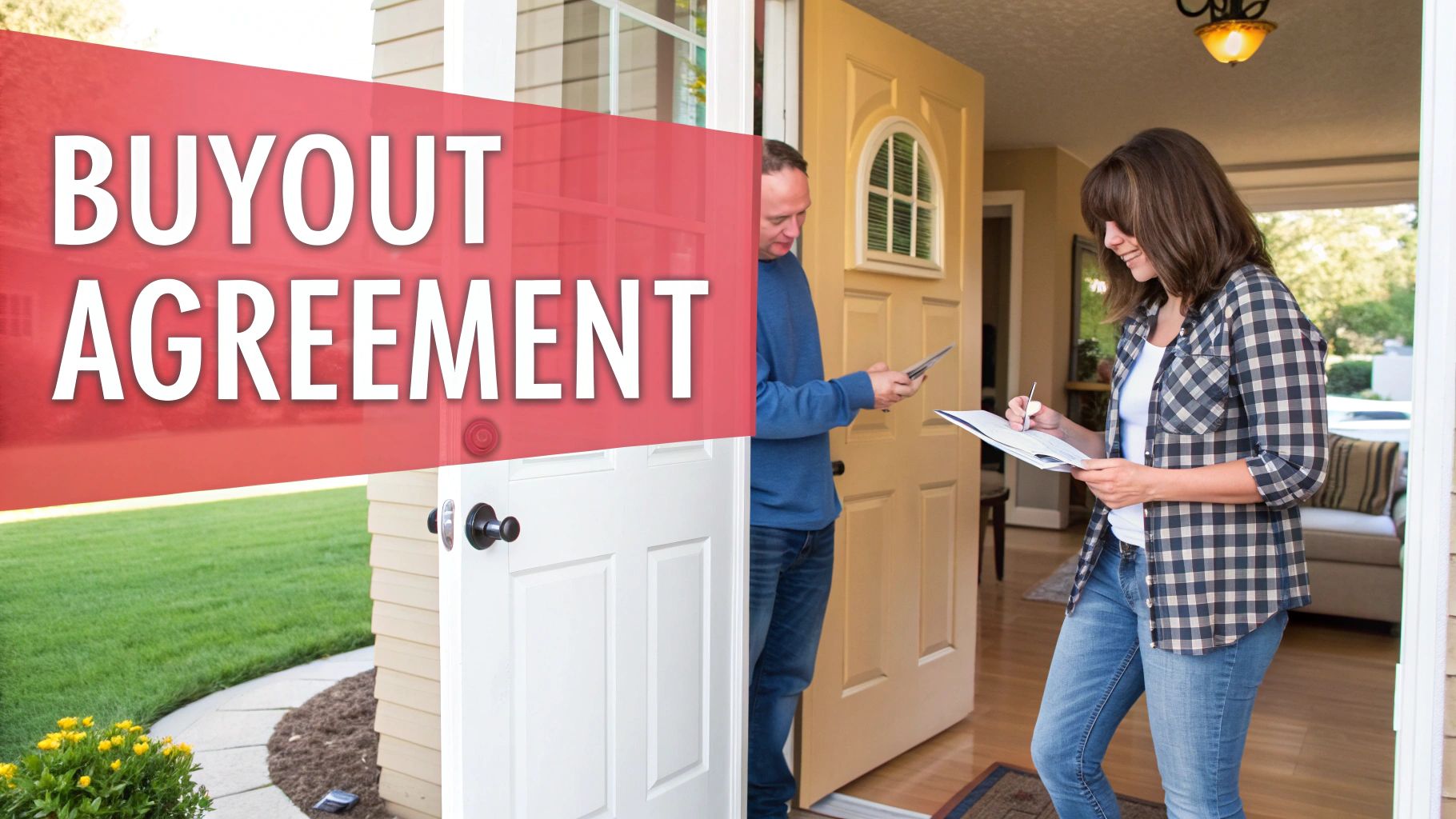 Buyout Agreement (One Spouse Buys Out the Other)