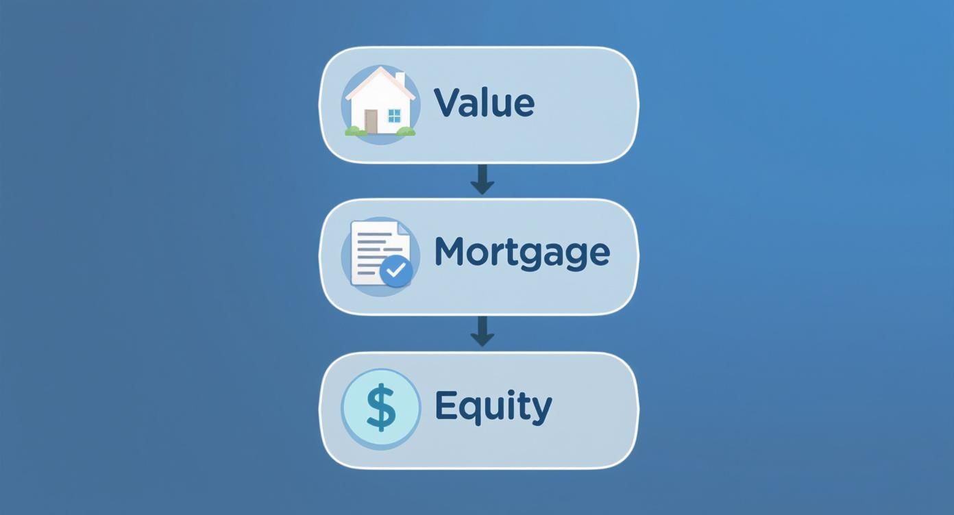 Infographic about How to Split Home Equity in a Cleveland Divorce