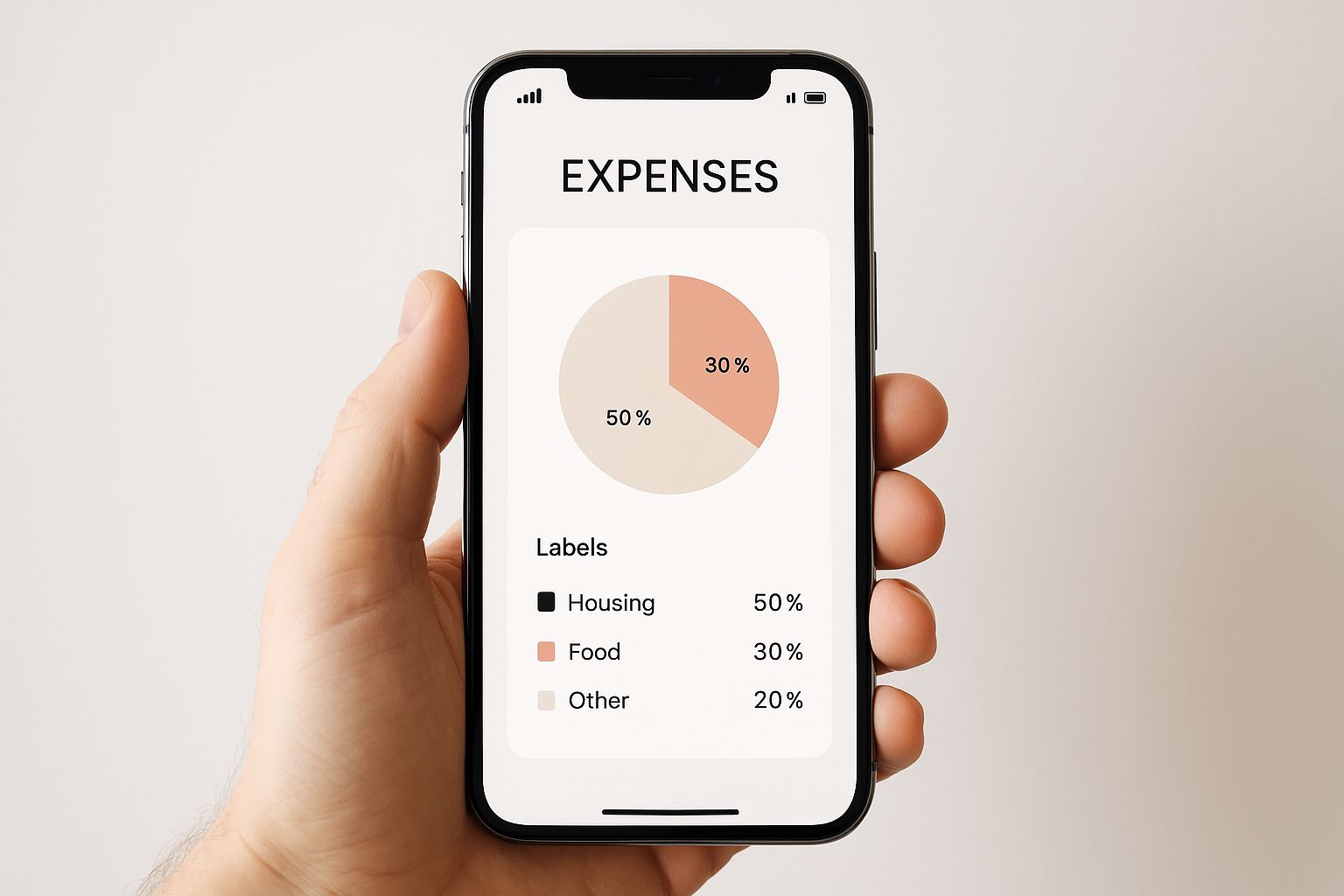 Infographic about small business expense tracking