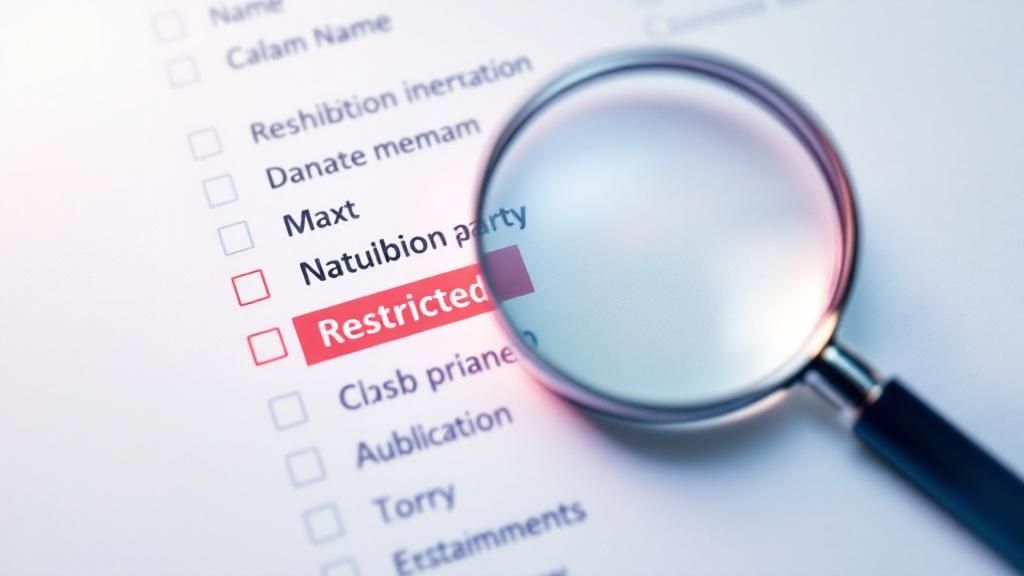 Restricted Party Screening and Sanctions Compliance