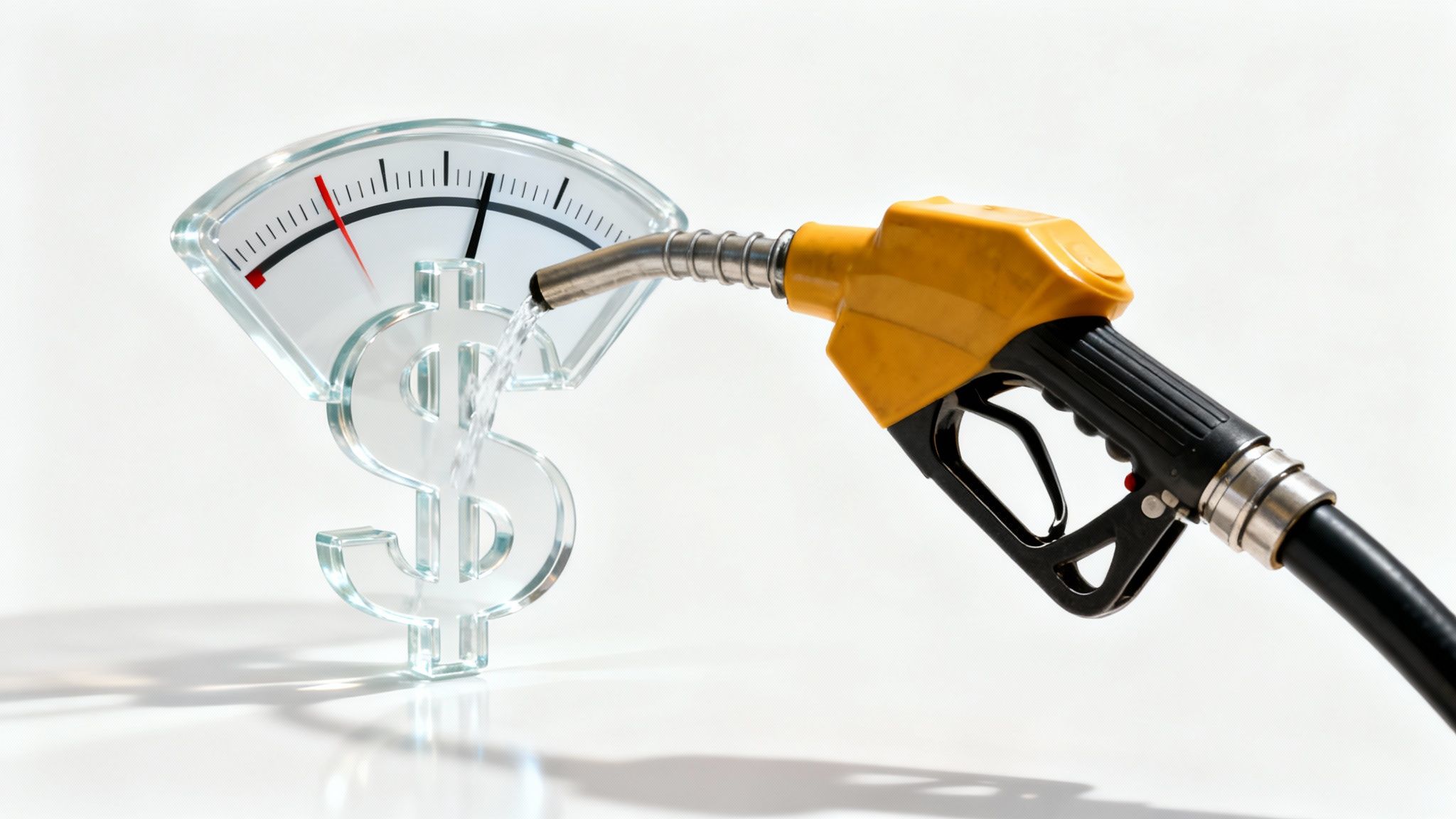 A person strategizing their financial moves on a digital tablet with charts in the background.