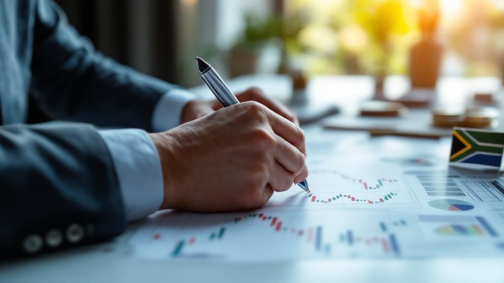 Screenshot from the FSCA's official website, showing their logo and main navigation menu.