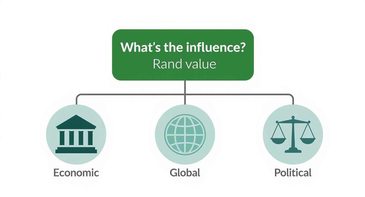 Infographic about sa currency exchange