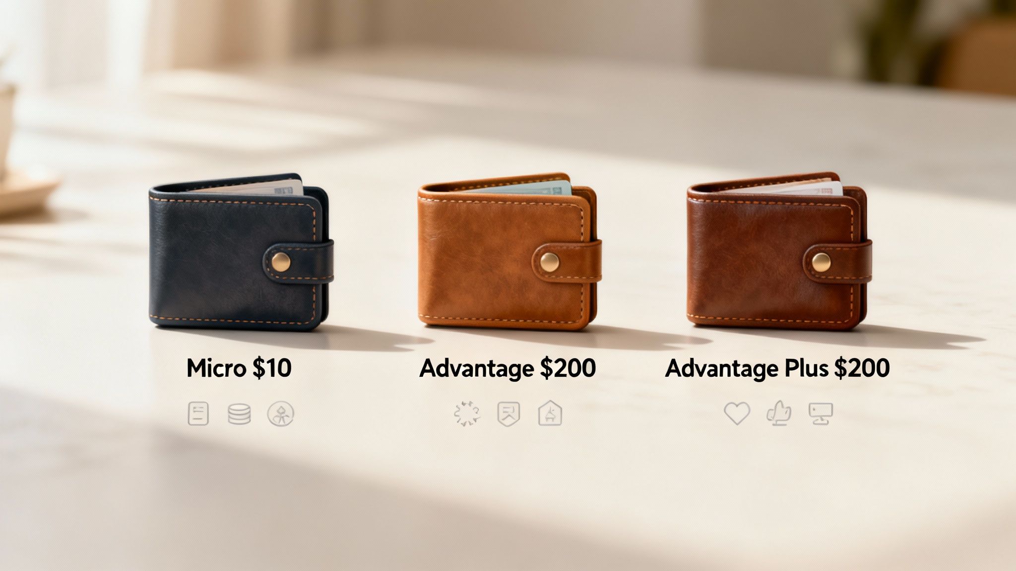 A person choosing between different account options on a futuristic interface.